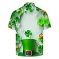 thumbnail image 5 of BiZtdJrK Sales for Today, Men's Holiday Polo Shirt St Patricks Day Shamrock Printed T-Shirts 2025 Fashion Summer Short Sleeve Golf Shirts Big and Tall Blouse Tops Multicolor XXXXL, 5 of 6