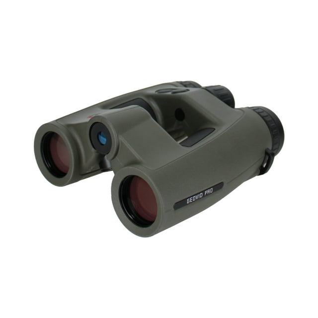 LEICA Geovid Pro 32 Rugged Compact Ergonomic Lightweight Weather-Proof Rangefinder Binoculars for Outdoor, Hunting, Bird Watching, Travel, Olive Green, 8x32