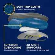 Dr. Scholl’s® Custom Fit® Foot Orthotics 3/4 Length Inserts, CF 340, All-Day Pain Relief for Feet