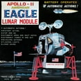thumbnail image 2 of Retrorocket 12x12 White Modern Wood Framed Museum Art Print Titled - Apollo-11 American Eagle Lunar Module, 2 of 4