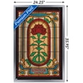 thumbnail image 3 of Netflix Stranger Things: Season 4 - Stained Glass Wall Poster, 22.375" x 34" Framed, 3 of 6