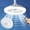 B, variant on 2026 New Home Appliances Ceiling Fan With Lights Enclosed Low Fan Light Ceiling Light With Fan Hidden Fan Delier With Remote Control