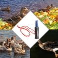 thumbnail image 4 of El plástico al aire libre imita el silbato de la caza de la voz de la llamada del pato del faisán con la cuerda, 4 of 4