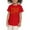Red, variant on Preschool First Day Shirt for Toddler Girls Cute Kindergarten Tee Soft Comfortable Summer Top School Outfit