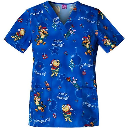 Pooh All Wrapped Up Print Top
