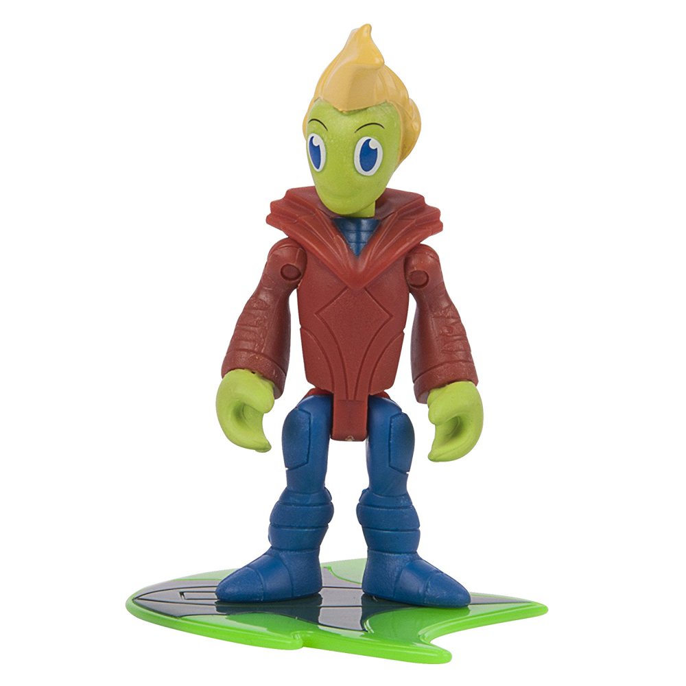 Miles from Tomorrowland Small Figure, Prince Rygan, Comes with Blast board accessory By TOMY