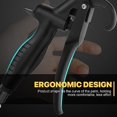 thumbnail image 3 of High Volume Air Blow Gun with Rubber Guard Air Flow Nozzle, Industrial Household Air Blower Gun Angle Bent Jet Nozzle, Air Gun for Compressor Pneumatic Tool for Dust Cleaning Car Detailing, 3 of 6