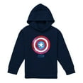 thumbnail image 1 of Captain America Boys/Girls Drip Shield Pull Over Hoodie, 1 of 6
