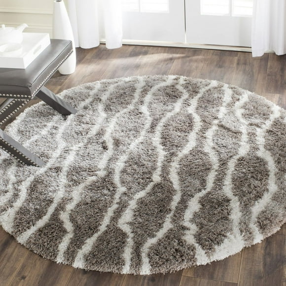 Safavieh Barcelona Melinda Tapis Peluche Shag Géométrique