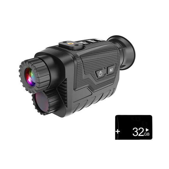 Amkui 4K HD Night Vision Goggles - 8X Digital Zoom Infrared Night Vision with 3000mAh Rechargeable Lithium Battery, IP54 Waterproof, for Camping, Observation, Night Fishing & Boating