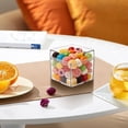 thumbnail image 5 of 1PC Acrylic Boxes With Lid,Clear Square Cubes Treat Gift Boxes Candy Storage Container Small Decorative Containers Acrylic Container With Lid For Candy,Little Trinkets,Jewelry,Party Supplies,2 Inch, 5 of 7