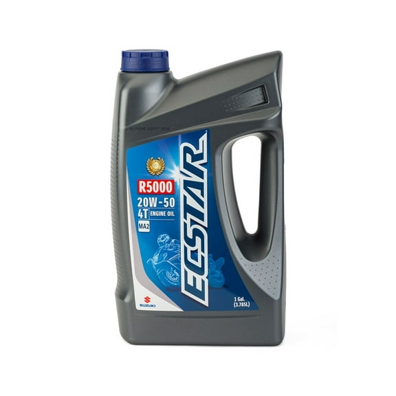 Suzuki ECSTAR R5000 Motorcycle Mineral Engine Oil 20W50 1 Gallon