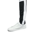 thumbnail image 5 of G-Style USA Men's Hip Hop Slim Fit Track Pants - Athletic Jogger Colorblock Knee Side Stripe - Red - X-Large, 5 of 6