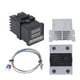 thumbnail image 5 of Controlador De Temperatura PID, Disipador De Calor 100-240V Termostato PID Digital Rápido Autoajustable Para Cría Agrícola, 5 of 7