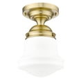 thumbnail image 5 of Z-Lite 1 Light Flush Mount, 5 of 8