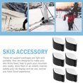 thumbnail image 4 of MasteelfCA 6Pcs Outdoor Snowboard Fixing Straps Sledge Fixing Bands Skis Accessories (Black), 4 of 7