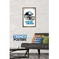thumbnail image 2 of NFL Carolina Panthers - Drip Helmet 20 Wall Poster, 14.725" x 22.375", Framed, 2 of 3