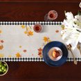 thumbnail image 3 of xiaxaixu Nappe, Imprimé Feuille d'Érable et Citrouille, Outils Décoratifs, 3 of 6