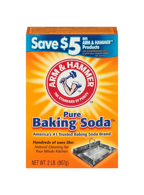 Arm & Hammer Pure Baking Soda, 2 lb