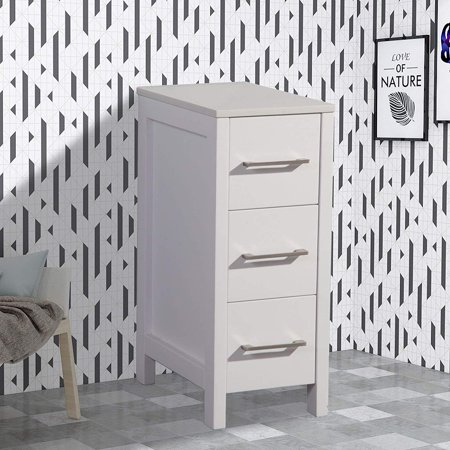 Vanity Art 12 Inch Bathroom Vanity Cabinet Cabinet 3 Drawers Side