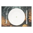 thumbnail image 2 of Ghost Pumpkins Halloween 12×18 inch Placemats Heat Resistant Washable Foldable Rectangular Placemats Set Decoration Indoor Outdoor for Kitchen Dining Table 4PCs, 2 of 8