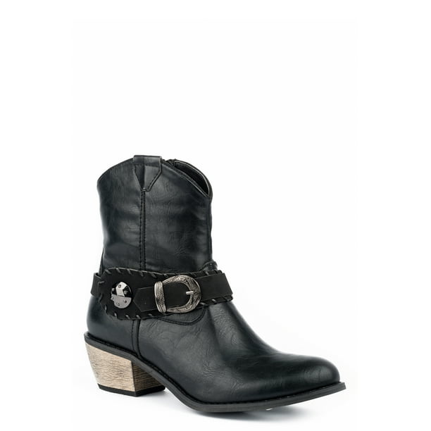 Roper - roper women's mae fashion boot, black, 9 medium us - Walmart ...