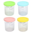 thumbnail image 1 of Ice Cream Containers Fit for NC500 NC501 Series Ice Cream Makers, Ice Cream Pints and Lids, Reusable Plastic IceCream Cups Containers Replacement, 1 of 7
