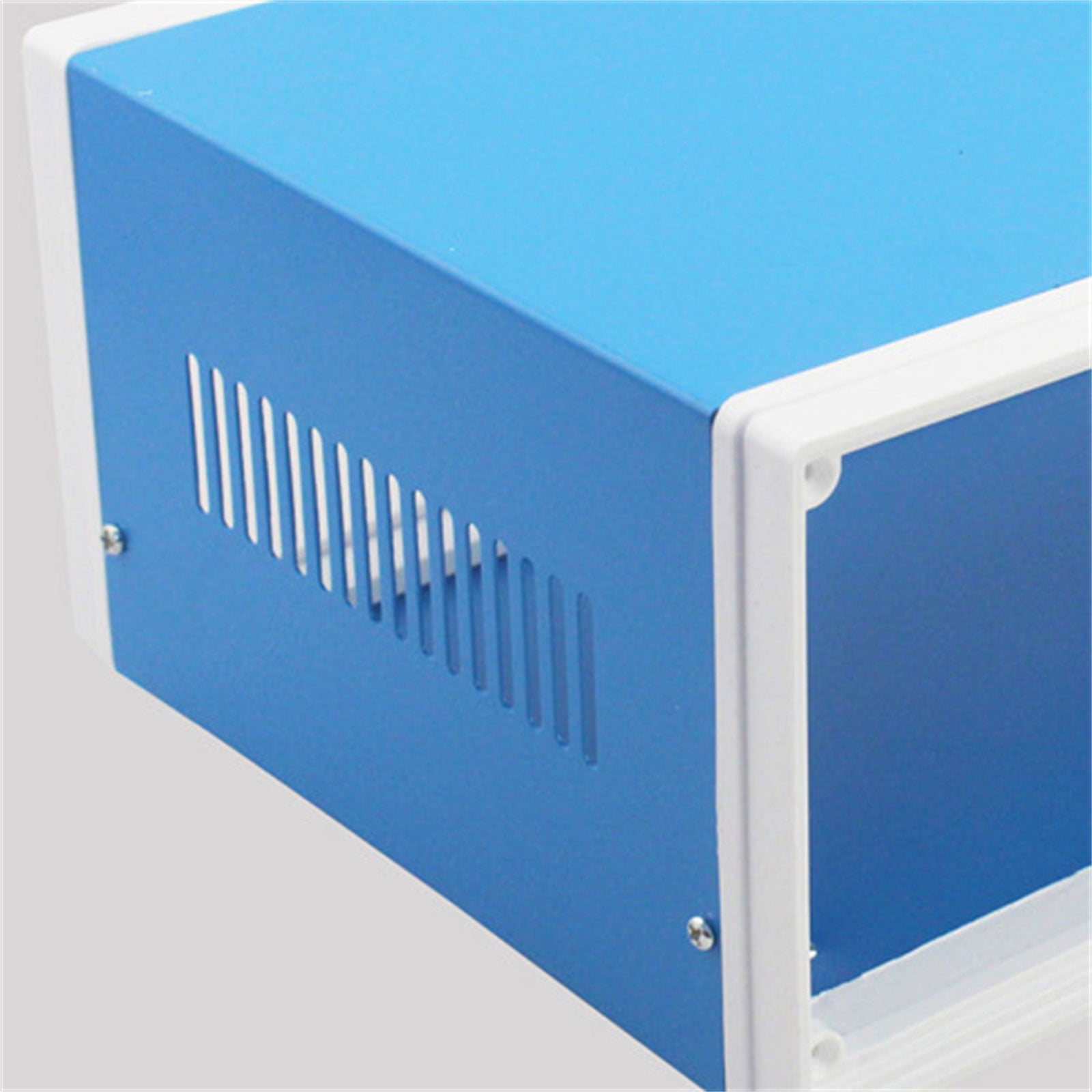 BIBABLYKE Durable Metal Instrument Enclosure Box Compact & Reliable Junction Box Electrical Connection Box Wiring Distribution Box