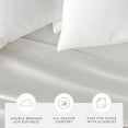 thumbnail image 5 of Noble Linens 2 Piece Pillow Case Set, White, King, 5 of 11