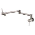 thumbnail image 1 of Wall Mounted Rose Gold Pot Filler Folding Kitchen Faucet Tap, 1 of 4