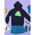 thumbnail image 3 of Sleeping Dinosaur Hoodie Juniors -Image by Shutterstock,  Small, 3 of 4