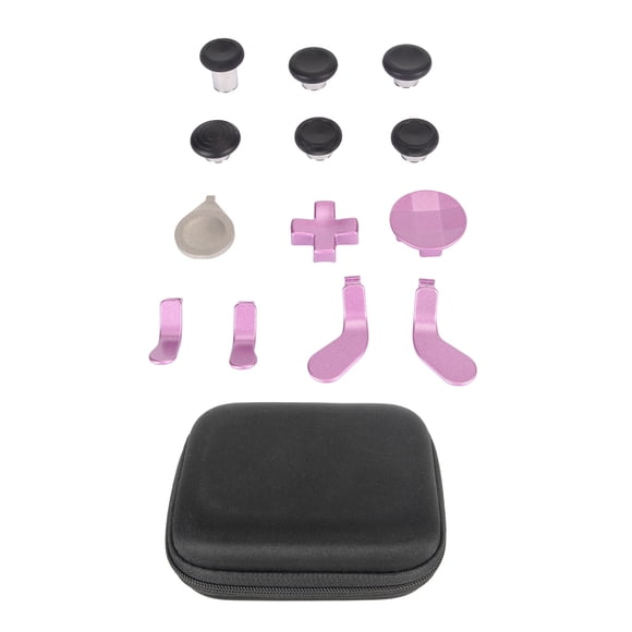 Kit de joysticks de repuesto de metal magnéticos sensibles para Xbox One Elite Series 2 morado