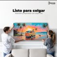 thumbnail image 2 of Cuadro Decorativo Canvas Canvas Revolution Perros Playeros 140x70, 2 of 4