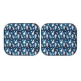 thumbnail image 7 of Daiia Ice blue old man cute winter 2PCS Car Windshield Sun Shade, Foldable Sun Shield for Car Front Window, Auto Sun Blocker Visor Protector Universal for Truck SUV Pickup-Small, 7 of 7