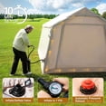 thumbnail image 4 of ABORON Inflatable Tents for Camping, Blow Up Tents for Camping, Glamping Tent with Skylight and Canopy, Camping Tents with Stove Jack for 12-14 Person, 4 of 9