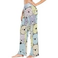 thumbnail image 2 of Women Pajama Pants Lounge Pants Long Stretch Comfy Sleepwear Cat Cartoon Anime Manga, 2 of 7