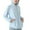 Sky Blue, variant on HWJAD Kids Zip-Up Athletic Hoodies Girls Boys UPF50+ Sun Protection Tops Hooded Cooling Shirt