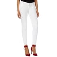 thumbnail image 1 of GUESS Power Low Skinny Fit Jeans para Mujer, Blanco, 34 Regular Guess Ceñido, 1 of 2
