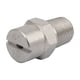 thumbnail image 1 of Boquilla plana de acero inoxidable de 1/8 BSP, diámetro de orificio de 2.0 mm, ángulo de 65 grados, 1 of 2