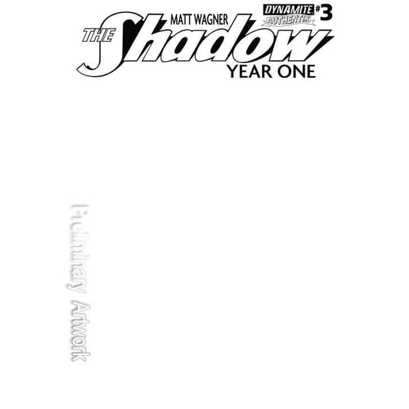 Shadow, The: Year One #3J VF ; Dynamite Comic Book