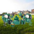 thumbnail image 1 of Green Glitter Drip Yard Sign Birthday Accessories, Green Drip Sparkle Yard Decorations (12 pcs Total), 1 of 7