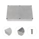 thumbnail image 4 of Estuche de aluminio para pedal de guitarra (1 unidad, plateado), 4 of 7