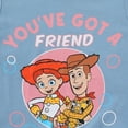 thumbnail image 5 of Disney Toy Story Woody Bo Peep Jessie Short Sleeve Shirt (Girls), 3 Pack, Sizes 3T-7, 5 of 9