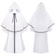 thumbnail image 1 of Capa de mujer unisex, túnica de monje medieval, túnica de cosplay, chal, disfraz de escenario, capa grande, capa para mujer, 1 of 7