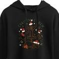 thumbnail image 3 of Disney Winnie The Pooh - Tigger, Pooh, Eeyore, & Piglet Christmas Crew - Juniors Cropped Pullover Hoodie, 3 of 5