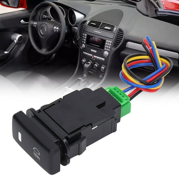 Interruptor De Lámpara De Automóvil 3A 12V 20m Ohm Resistencia A Tierra 8000 Veces Resistencia Al Calor ABS Interruptor Impermeable Con Cable