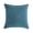 Blue, variant on Square Cotton Velvet Pillow (With Insert)