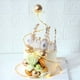 thumbnail image 5 of KAKOWELY juegos de adornos para tartas de cumpleaños, decoración de postres (dorado y plateado), 5 of 5