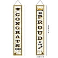 thumbnail image 2 of Beppter Graduation Decoration Celebrate Decoration New Graduation Season Party Graduation Decoration Couplet 2024 Background Curtain Flag, 2 of 5