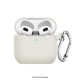 thumbnail image 2 of Funda de Silicona ZERODAMAGE SAHARA para AirPods 4 Blanca, 2 of 7